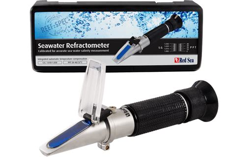 red sea refractometer review|red sea salinity chart.